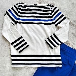 J.Crew Boatneck Stripped Pullover Womens Small